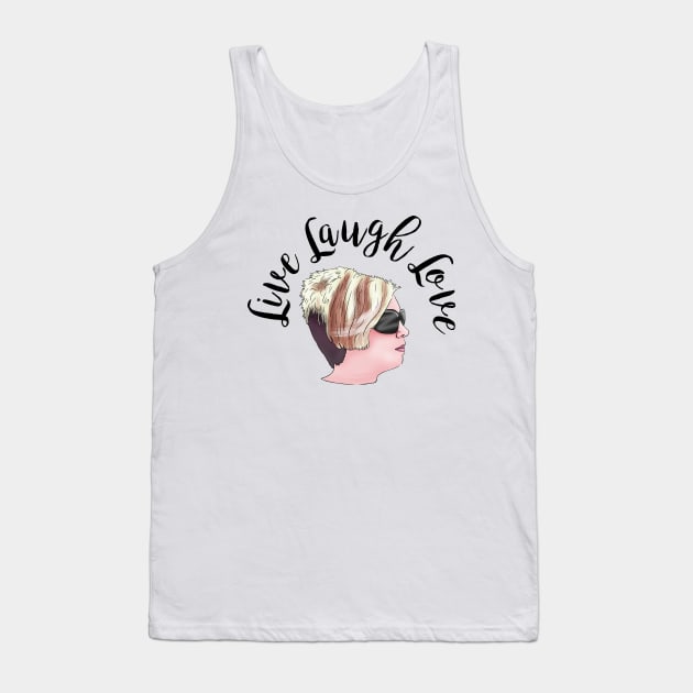 Karen Live Laugh Love Memes - Speak to The Manager Haircut Tank Top by Barnyardy